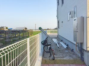 自作 自転車 置き場